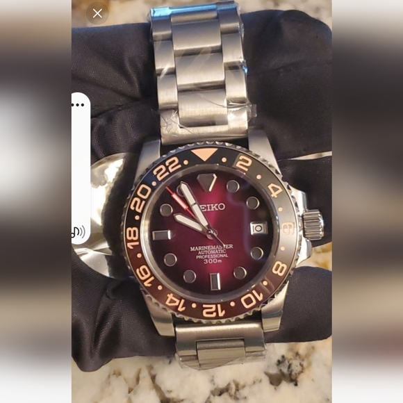Brand new 💯 fully custom built Seiko mod submariner watch ⌚️ - Picture 6 of 6
